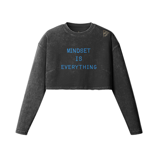 Mindset is Everything Crop Top